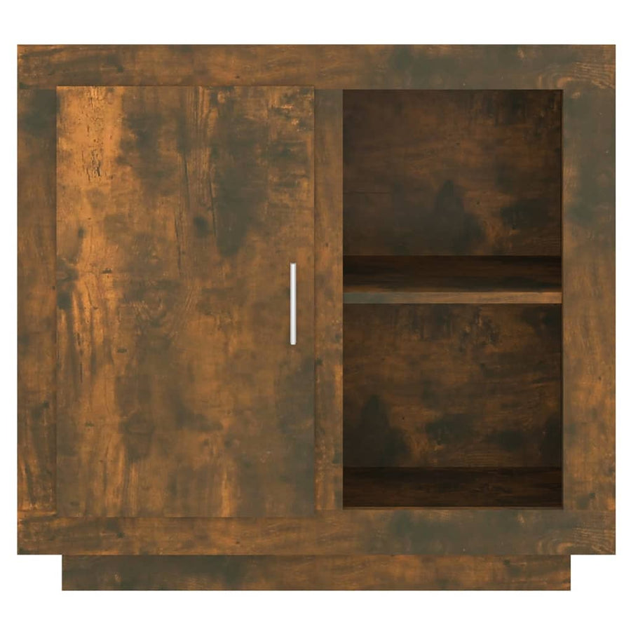 Dressoir 80X40X75 Cm Kleurig Gerookt eiken