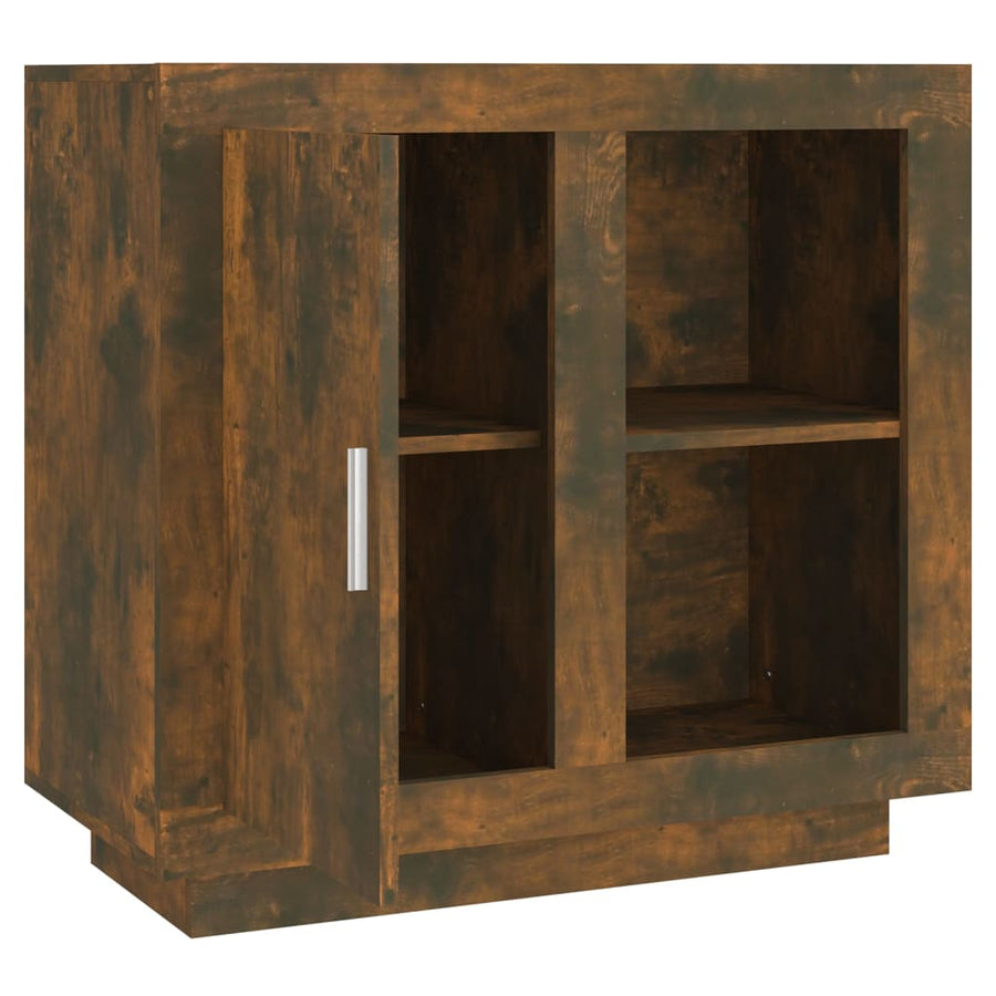 Dressoir 80X40X75 Cm Kleurig Gerookt eiken
