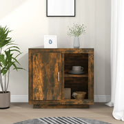 Sideboard 80x40x75 cm smoked oak look