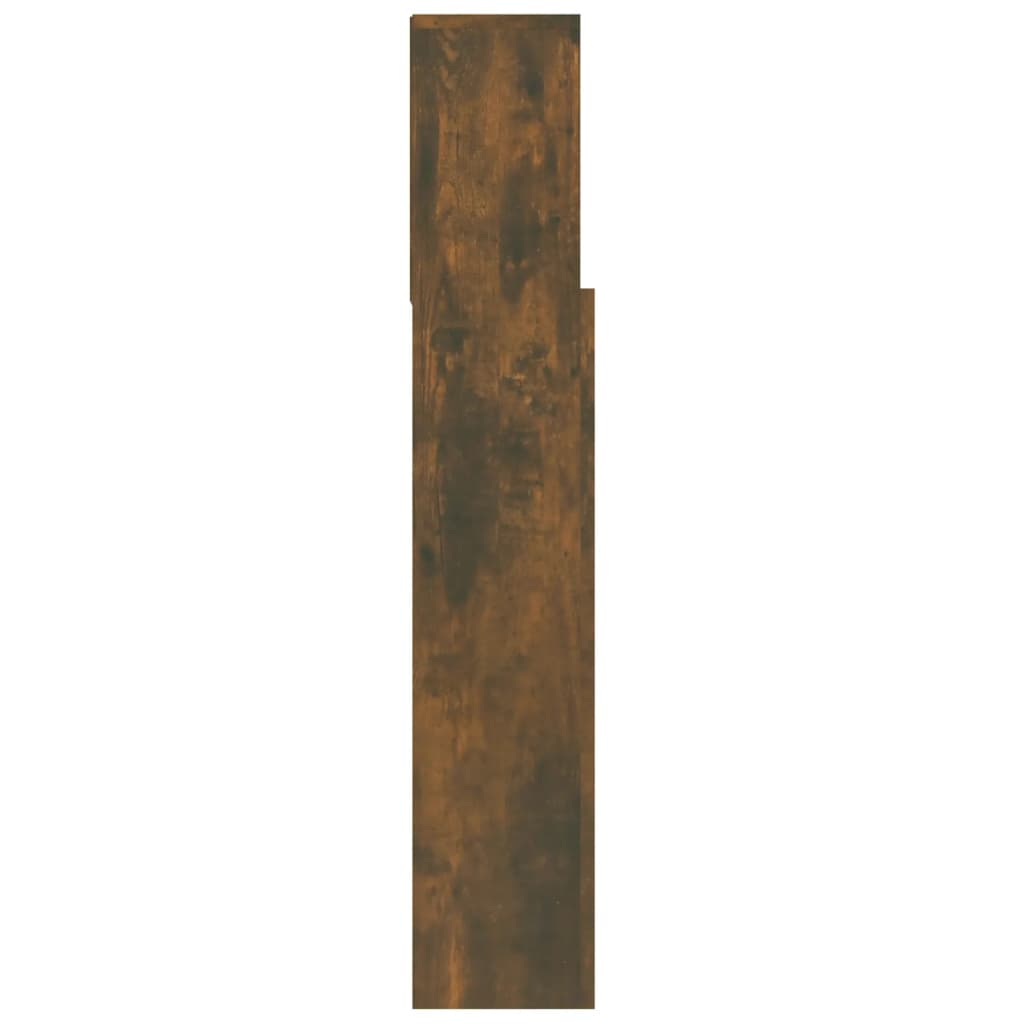 Hoofdbordkast 00X9X03,5 Cm Kleurig Gerookt eiken