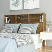 Hoofdbordkast 160x19x103,5 cm gerookt eikenkleurig