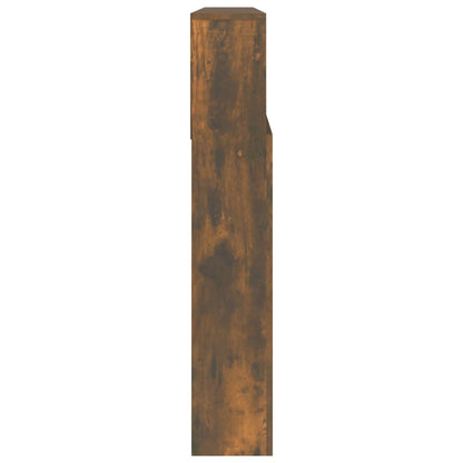 Hoofdbordkast 220x19x103,5 cm gerookt eikenkleurig
