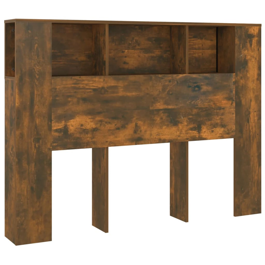 Hoofdbordkast 140x18,5x104,5 cm gerookt eikenkleurig Gerookt eiken