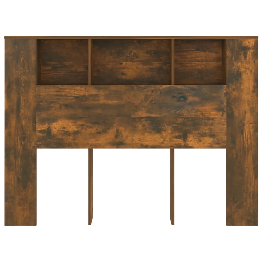 Hoofdbordkast 140x18,5x104,5 cm gerookt eikenkleurig Gerookt eiken