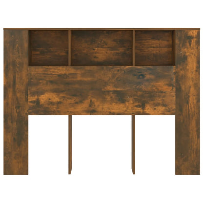 Hoofdbordkast 140x18,5x104,5 cm gerookt eikenkleurig Gerookt eiken