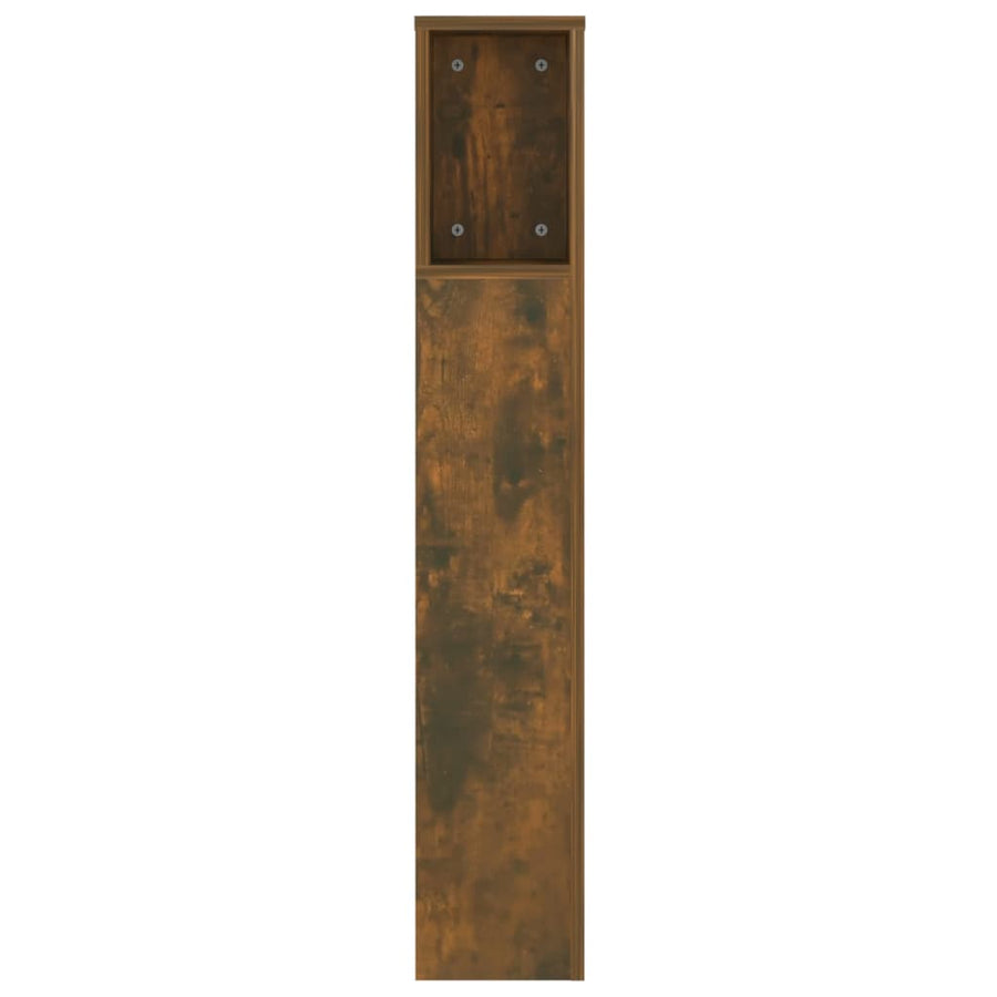 Hoofdbordkast 140x18,5x104,5 cm gerookt eikenkleurig Gerookt eiken