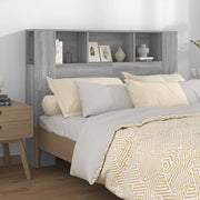 Hoofdbordkast 140x18,5x104,5 cm grijs sonoma eiken