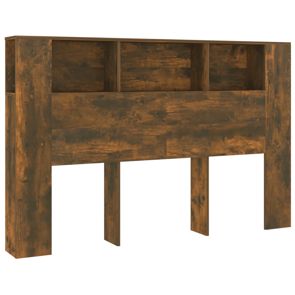 Hoofdbordkast 160x18,5x104,5 cm gerookt eikenkleurig Gerookt eiken