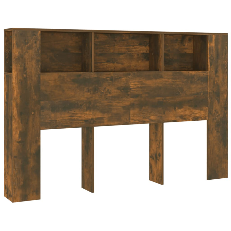 Hoofdbordkast 160x18,5x104,5 cm gerookt eikenkleurig Gerookt eiken