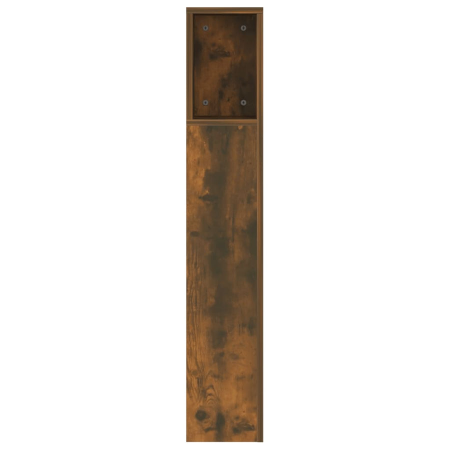 Hoofdbordkast 160x18,5x104,5 cm gerookt eikenkleurig Gerookt eiken