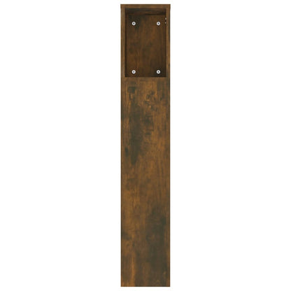 Hoofdbordkast 180x18,5x104,5 cm gerookt eikenkleurig Gerookt eiken