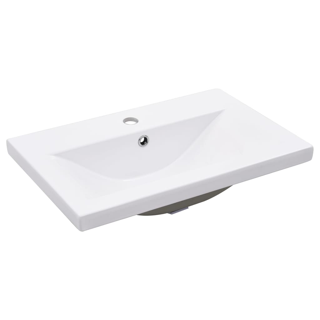 Wastafelframe Met Inbouwwastafel Ijzer Zwart 1 59 x 38 x 31 cm