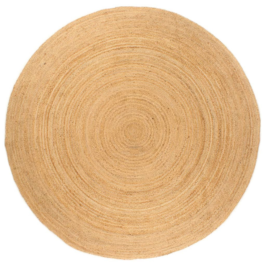 Tapijt Rond Gevlochten Jute 180 cm