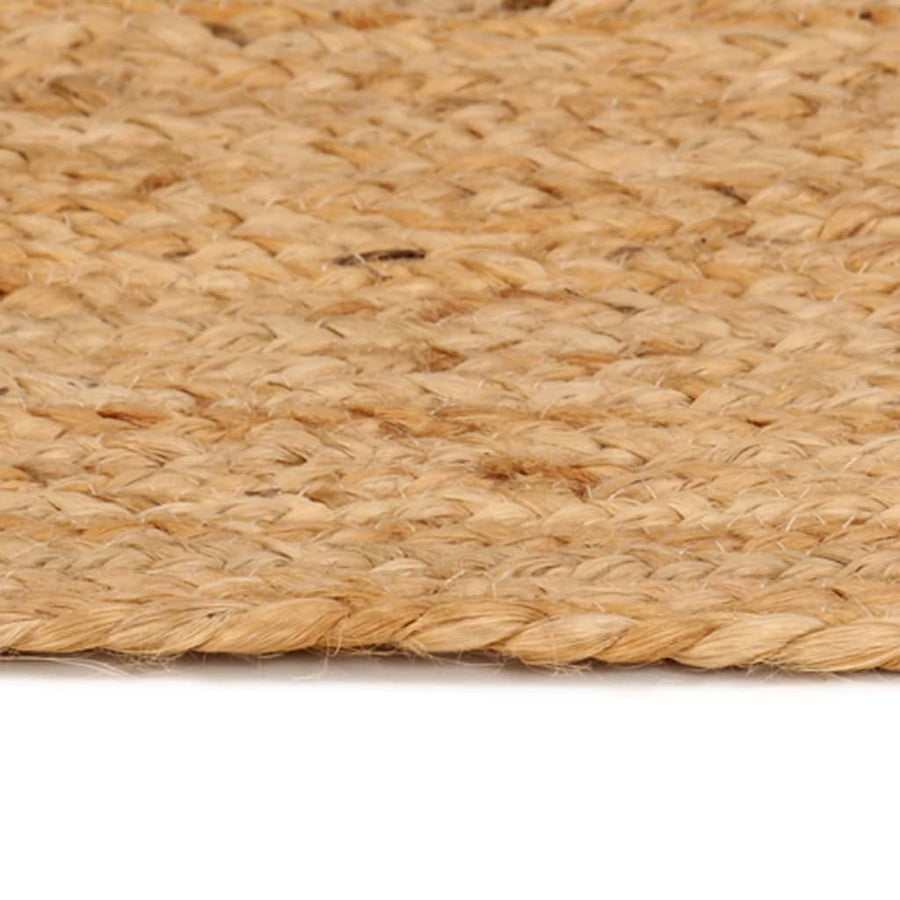 Tapijt Rond Gevlochten Jute 180 cm