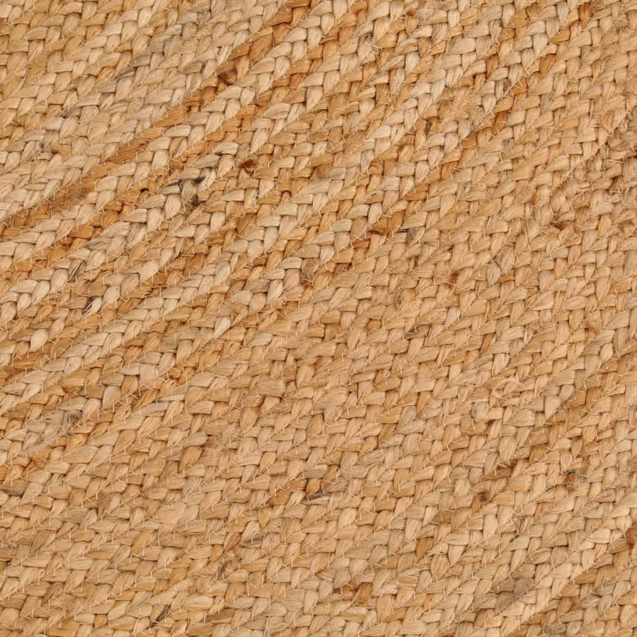 Tapijt Rond Gevlochten Jute 180 cm