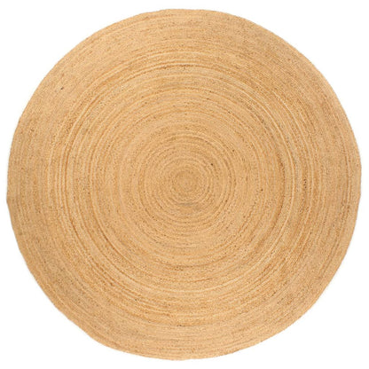 Tapijt Rond Gevlochten Jute 210 cm