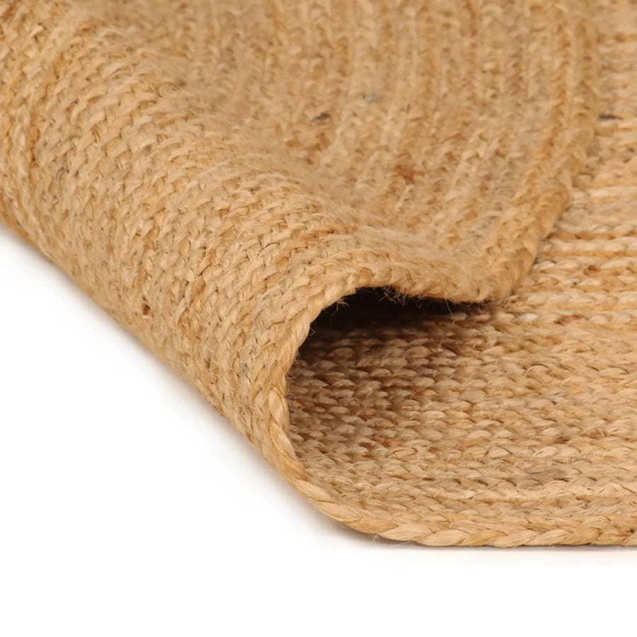 Tapijt Rond Gevlochten Jute 210 cm
