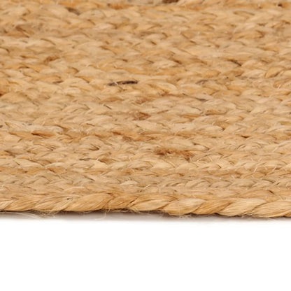 Tapijt Rond Gevlochten Jute 210 cm