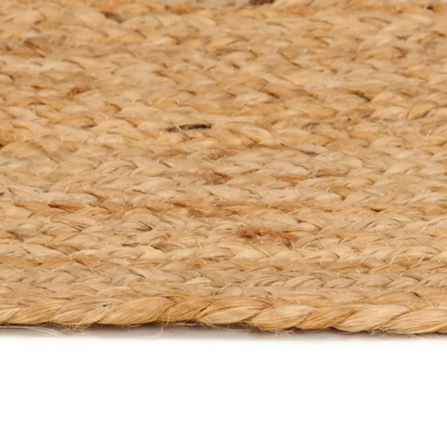 Tapijt Rond Gevlochten Jute 210 cm
