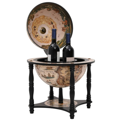 Globebar Massief Eucalyptushout Zwart