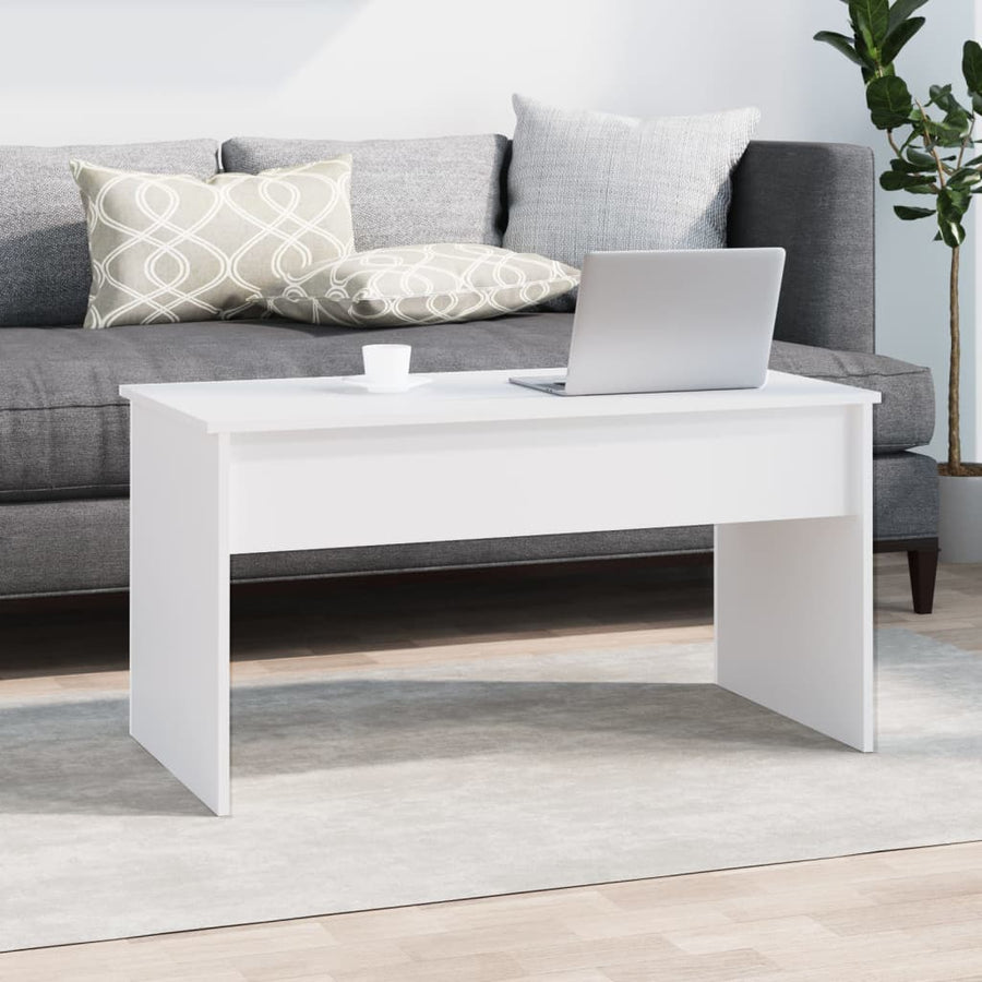 Salontafel 102X50,5X52,5 Cm Bewerkt Hout 102 x 55 x 52.5 cm