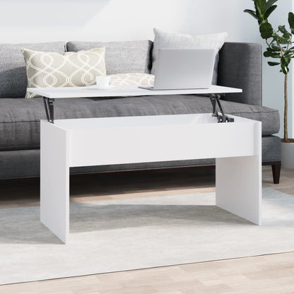 Salontafel 102X50,5X52,5 Cm Bewerkt Hout 102 x 55 x 52.5 cm