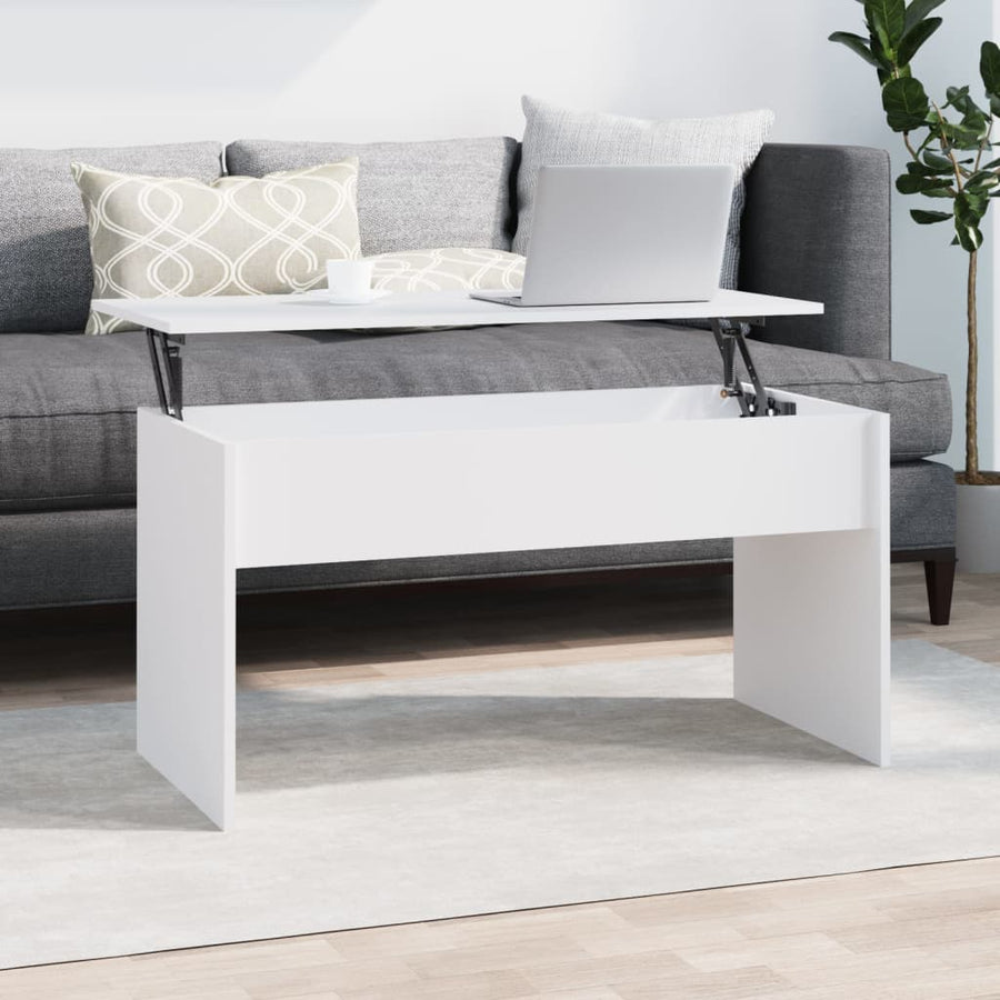 Salontafel 102X50,5X52,5 Cm Bewerkt Hout 102 x 55 x 52.5 cm