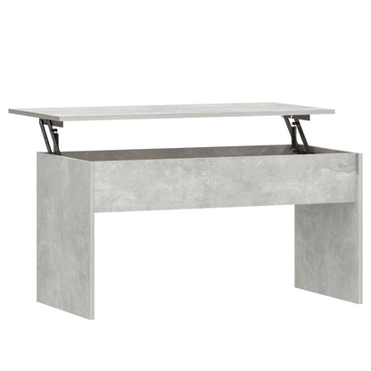 Salontafel 02X50,5X52,5 Cm Bewerkt Hout Betongrijs
