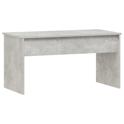Salontafel 02X50,5X52,5 Cm Bewerkt Hout Betongrijs