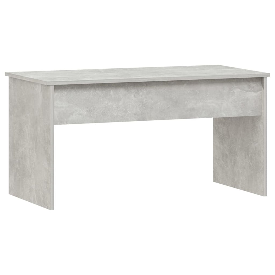 Salontafel 02X50,5X52,5 Cm Bewerkt Hout Betongrijs