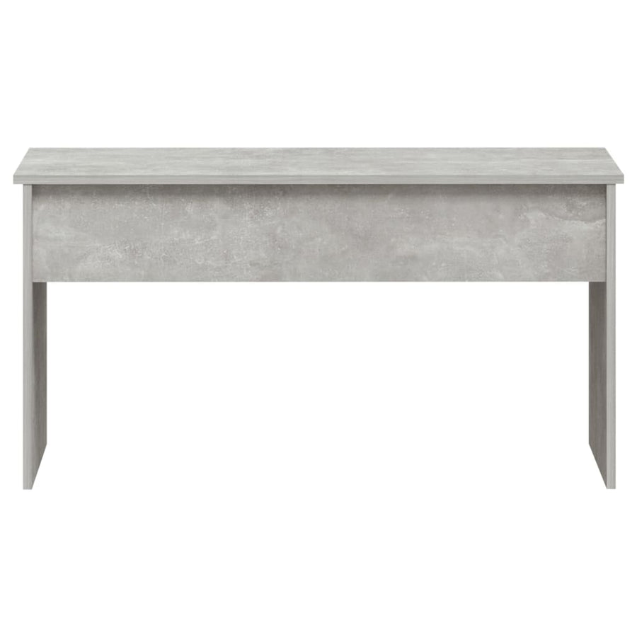 Salontafel 02X50,5X52,5 Cm Bewerkt Hout Betongrijs