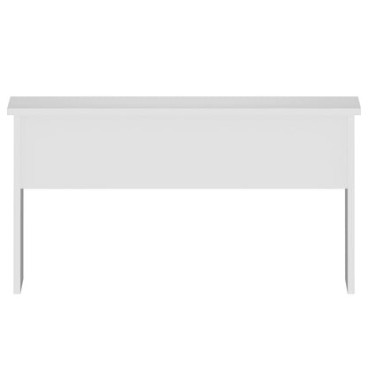 Salontafel 80X50,5X4,5 Cm Bewerkt Hout Wit