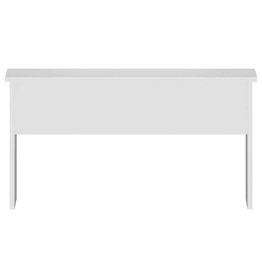 Salontafel 80X50,5X4,5 Cm Bewerkt Hout Wit