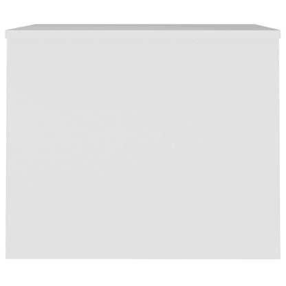 Salontafel 80X50,5X4,5 Cm Bewerkt Hout Wit