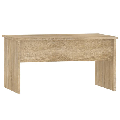 Salontafel 80x50,5x41,5 cm bewerkt hout sonoma eikenkleurig Sonoma eiken