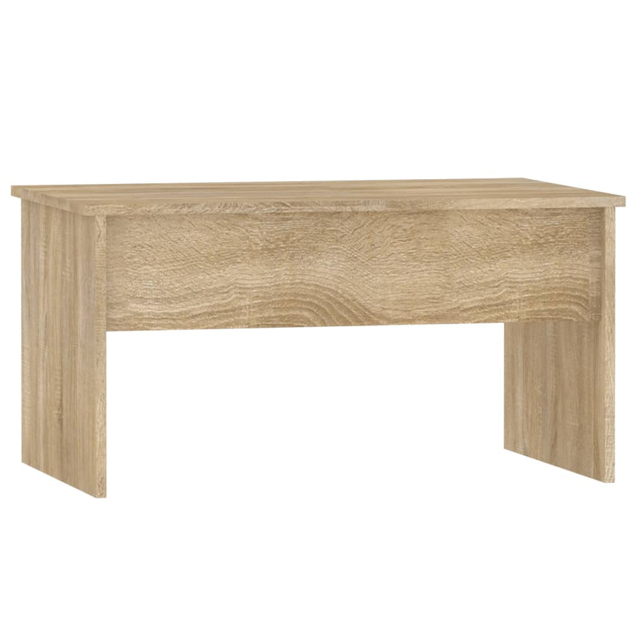 Salontafel 80x50,5x41,5 cm bewerkt hout sonoma eikenkleurig Sonoma eiken