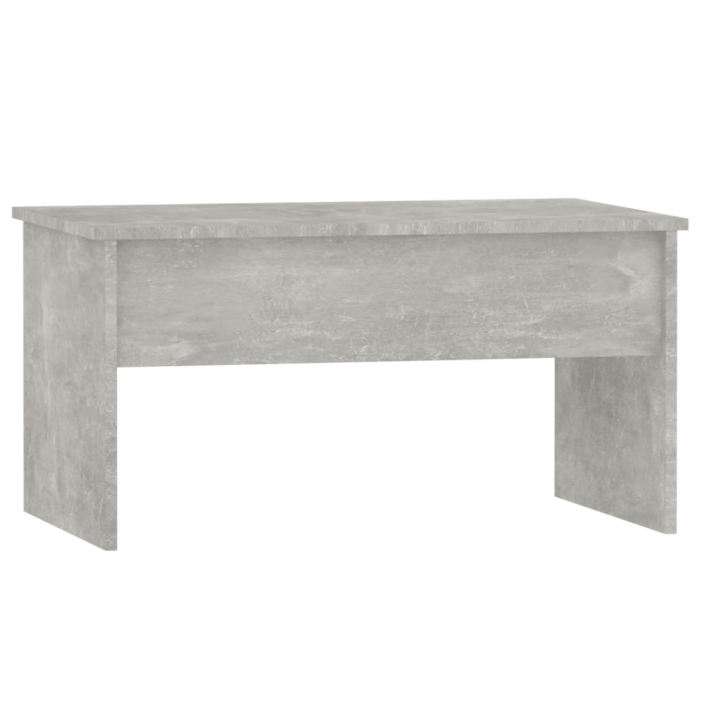 Salontafel 80x50,5x41,5 cm bewerkt hout betongrijs Betongrijs