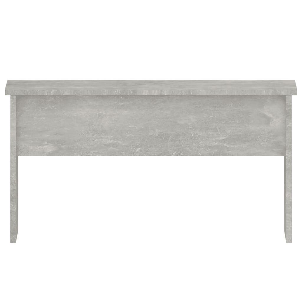 Salontafel 80x50,5x41,5 cm bewerkt hout betongrijs Betongrijs