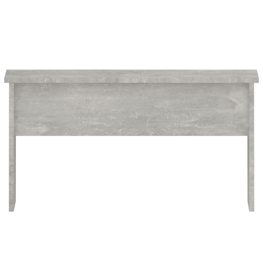 Salontafel 80x50,5x41,5 cm bewerkt hout betongrijs Betongrijs