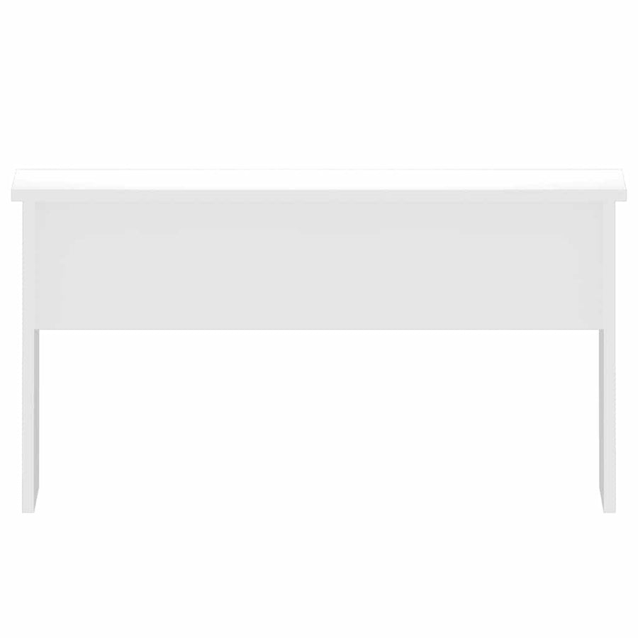 Salontafel 80x50,5x41,5 cm bewerkt hout hoogglans wit