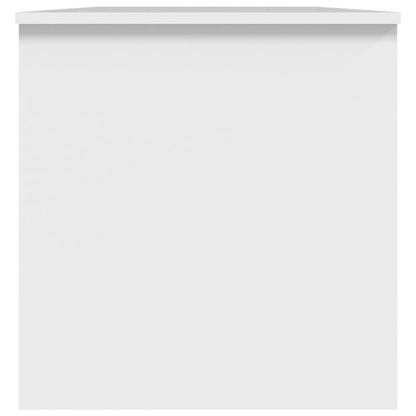 Salontafel 102X50X52,5 Cm Bewerkt Hout Wit