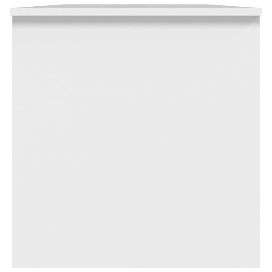 Salontafel 102X50X52,5 Cm Bewerkt Hout Wit
