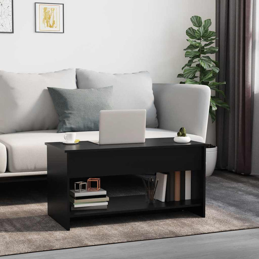 Salontafel 102X50X52,5 Cm Bewerkt Hout 102 x 50 x 52.5 cm
