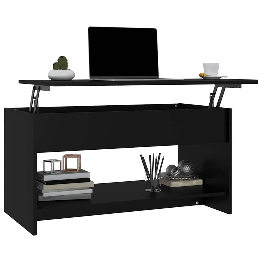 Salontafel 102X50X52,5 Cm Bewerkt Hout 102 x 50 x 52.5 cm