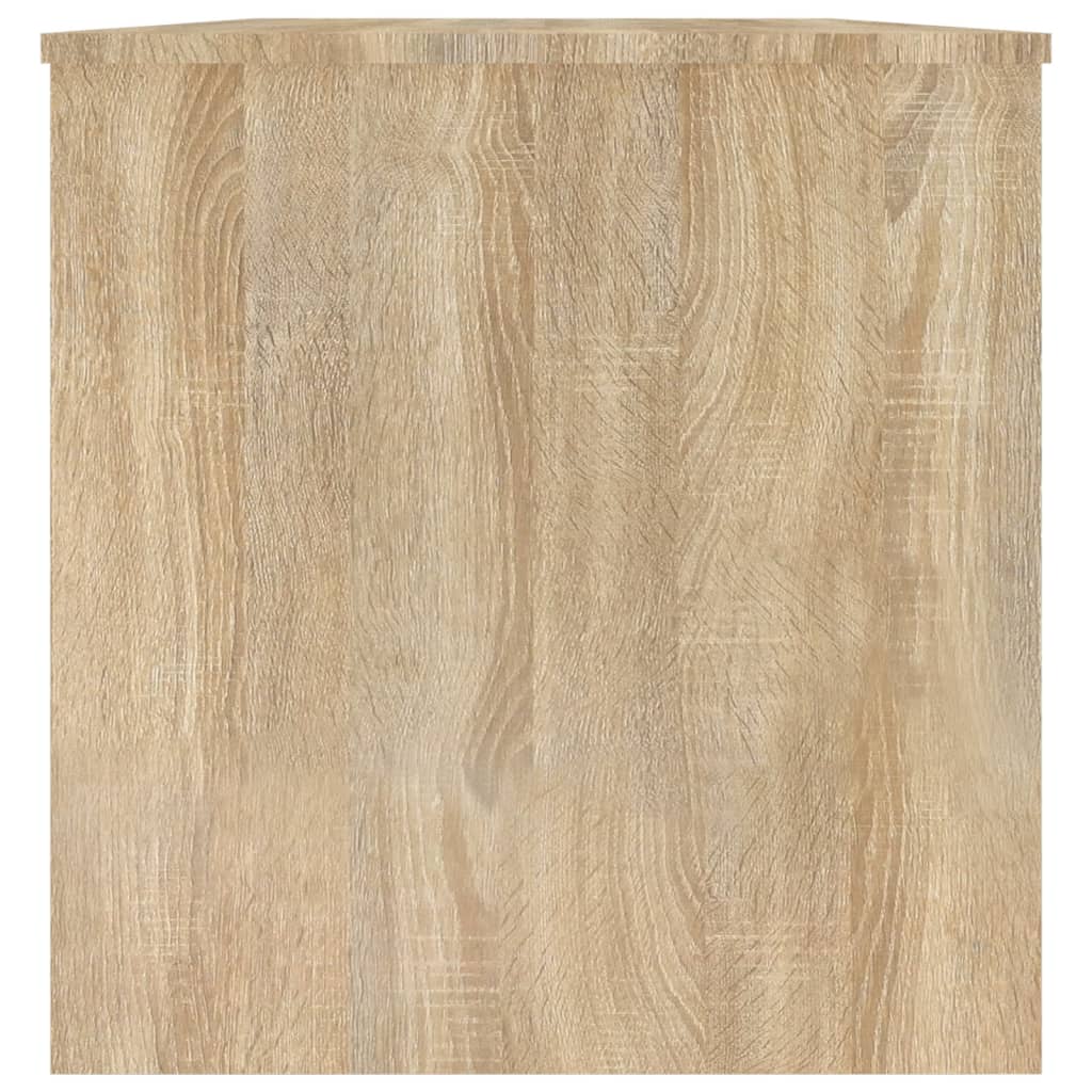 Salontafel 02X50X52,5 Cm Bewerkt Hout Kleurig Sonoma eiken