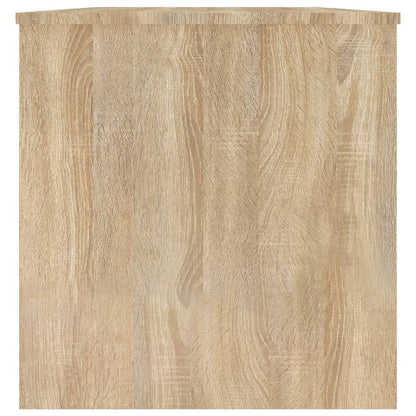 Salontafel 02X50X52,5 Cm Bewerkt Hout Kleurig Sonoma eiken