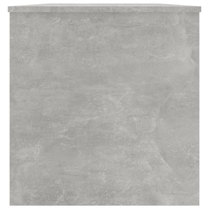 Salontafel 102X50X52,5 Cm Bewerkt Hout Betongrijs