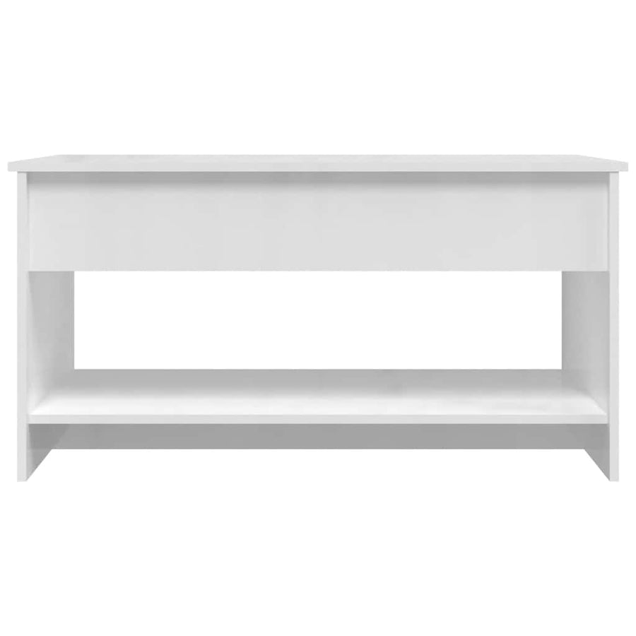 Salontafel 102X50X52,5 Cm Bewerkt Hout 102 x 50 x 52.5 cm