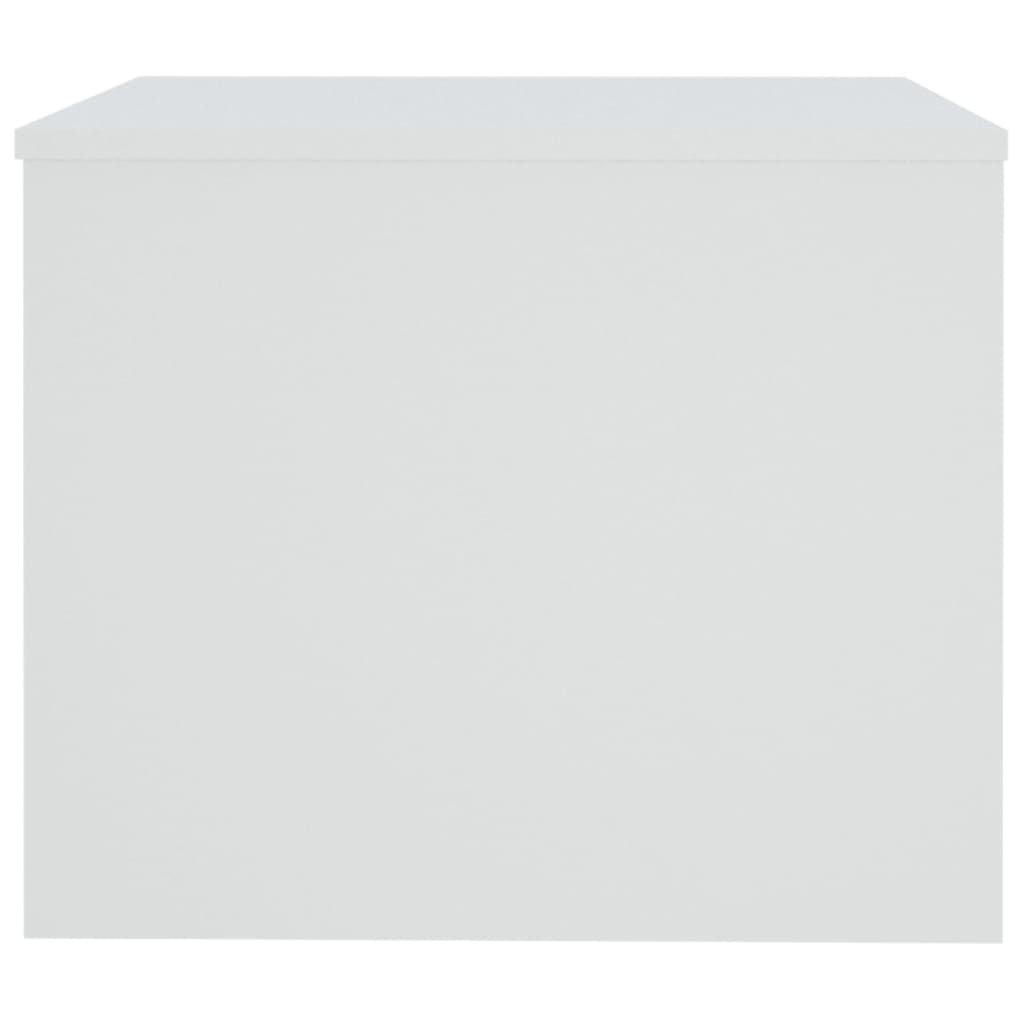 Salontafel 80X50X40 Cm Bewerkt Hout Wit