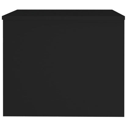 Salontafel 80x50x40 cm bewerkt hout zwart